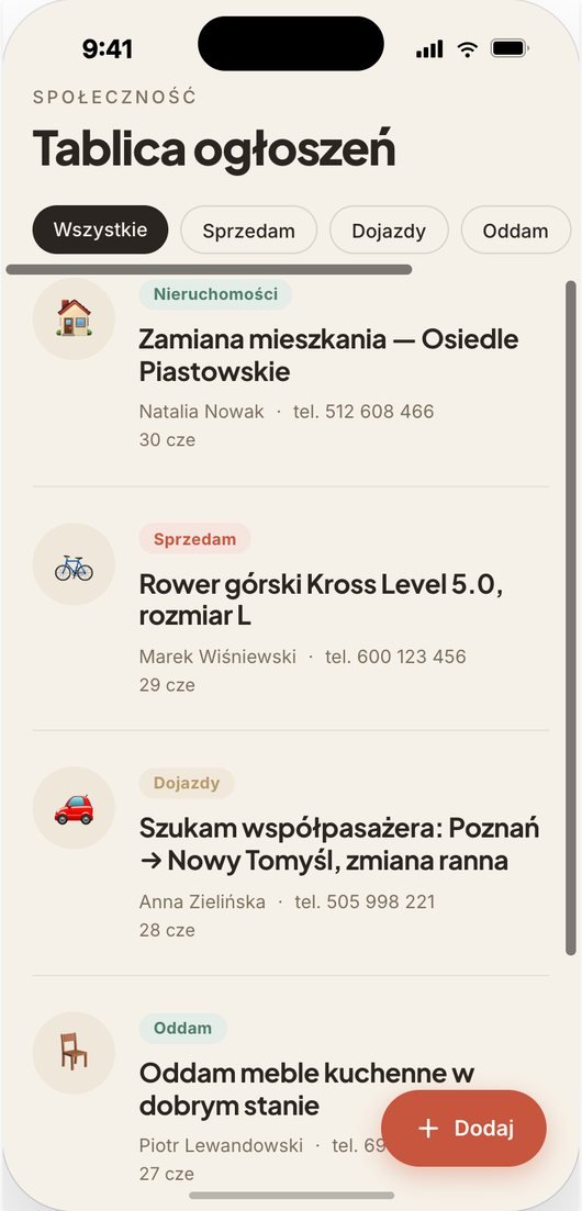 Tablica ogłoszeń