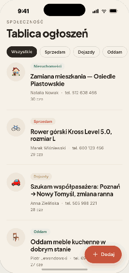 Tablica ogłoszeń