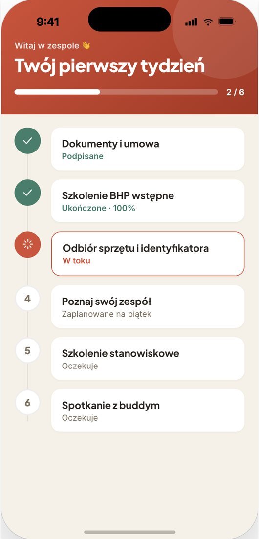 Onboarding pracownika