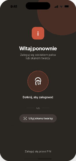 Logowanie biometryczne